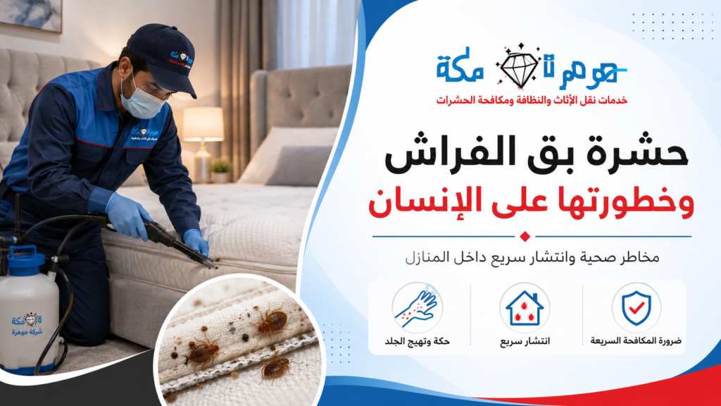 حشرة بق الفراش وخطورتها على الإنسان