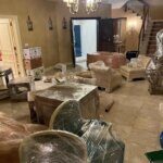 تخزين العفش بعد التغليف تخزين العفش بعد التغليف