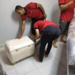 نقل عفش مع التغليف خطوات التغليف